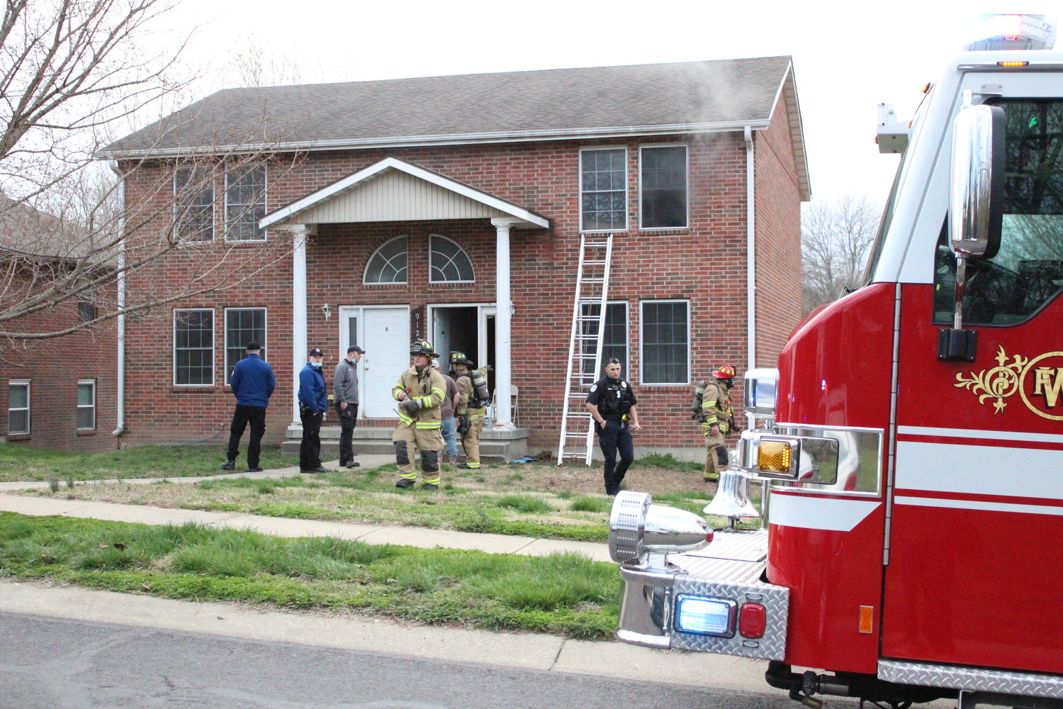 Quick report, response time limits damage from Warrensburg structure